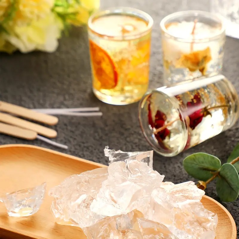 Transparent Crystal Wax, Jelly - Candle Making Reno ulasan dan harga